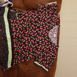 Mary Engelbreit scrub top XL